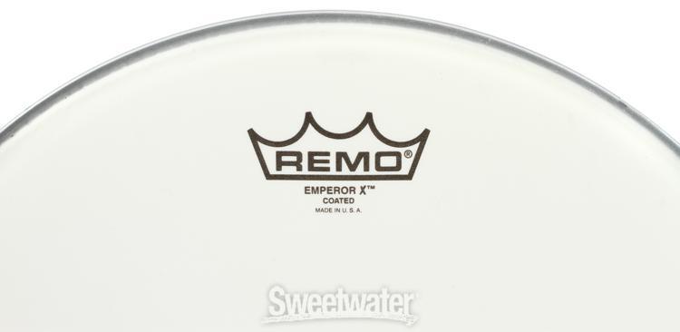 Remo Emperor X Coated Drumhead - 14" - with Black Dot