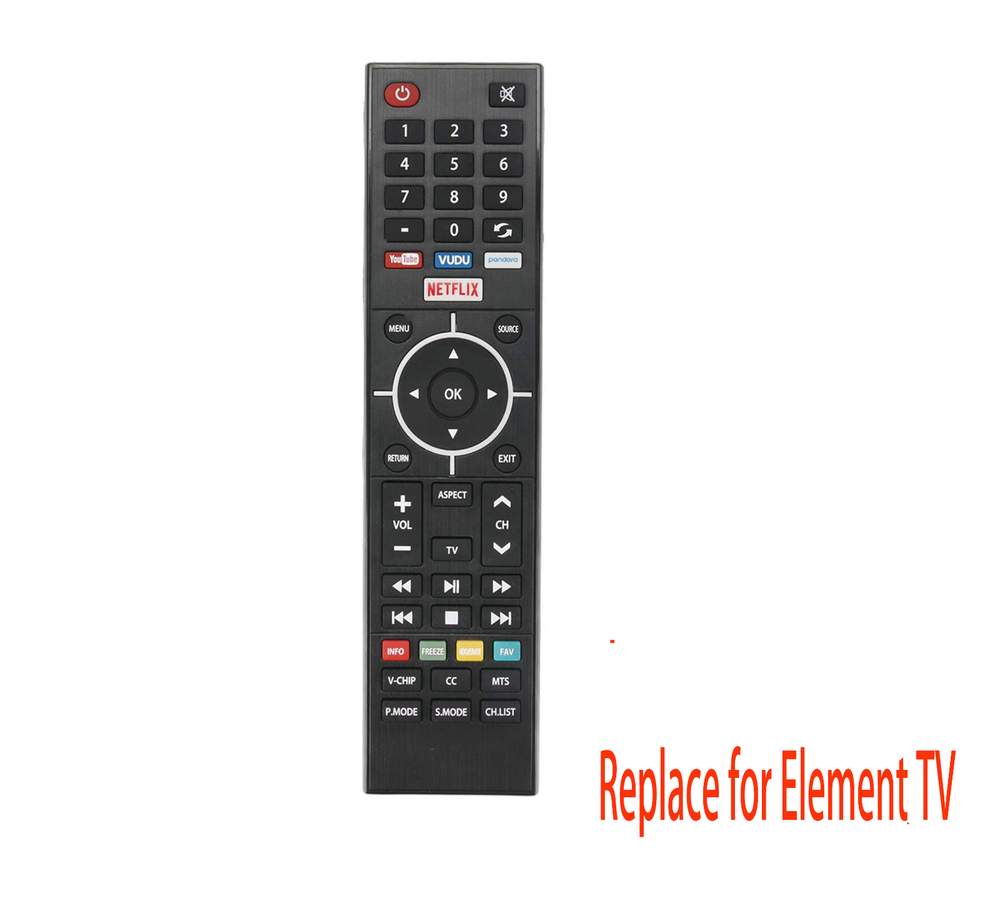 Element KY49C178F TV Replace Remote Control E2SW3918, E2SW5018 E4SW5518 E4SW6518