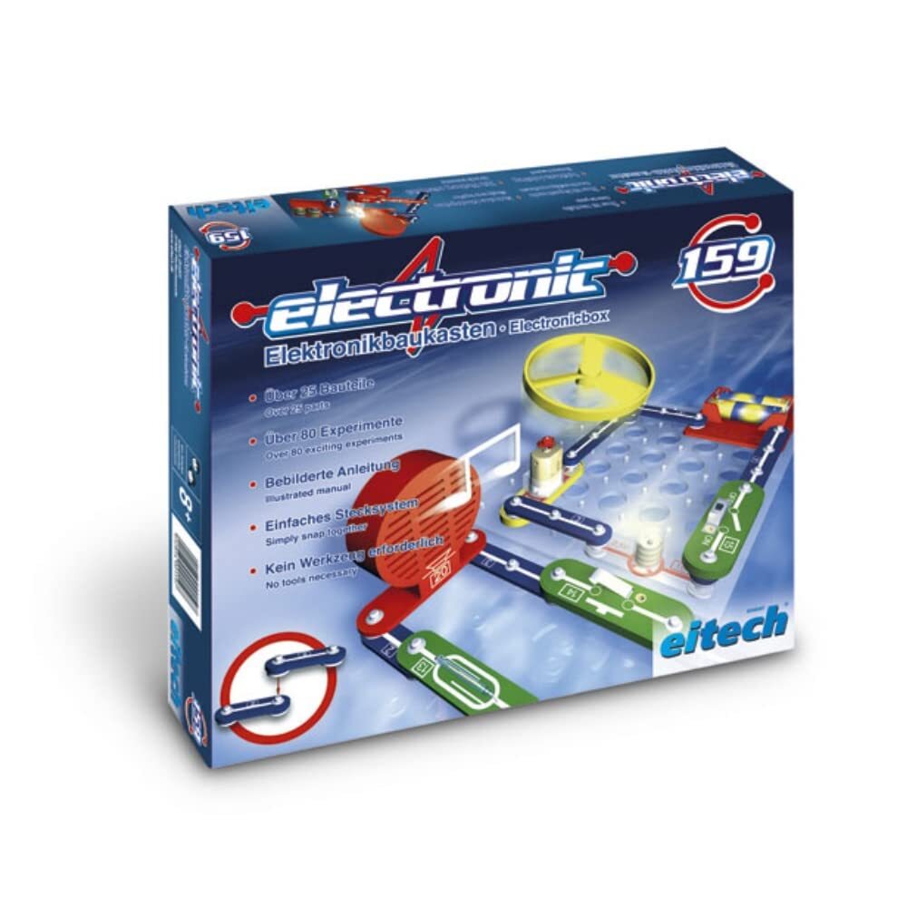 Eitech Experimental Electronic Construction Kit Set 25-Piece Electronic Set