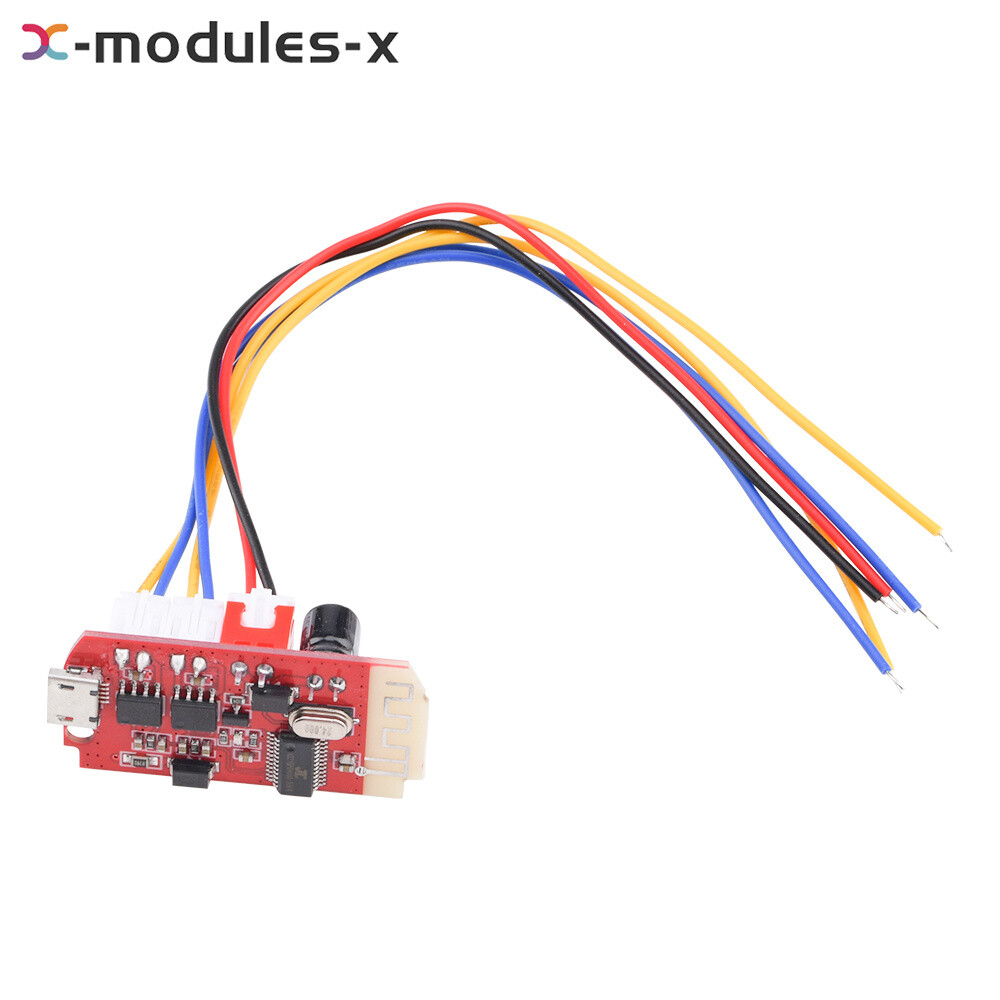 Dual Plate 3W Amplifier Board DIY Bluetooth Speaker Modification Module 3.7-5V