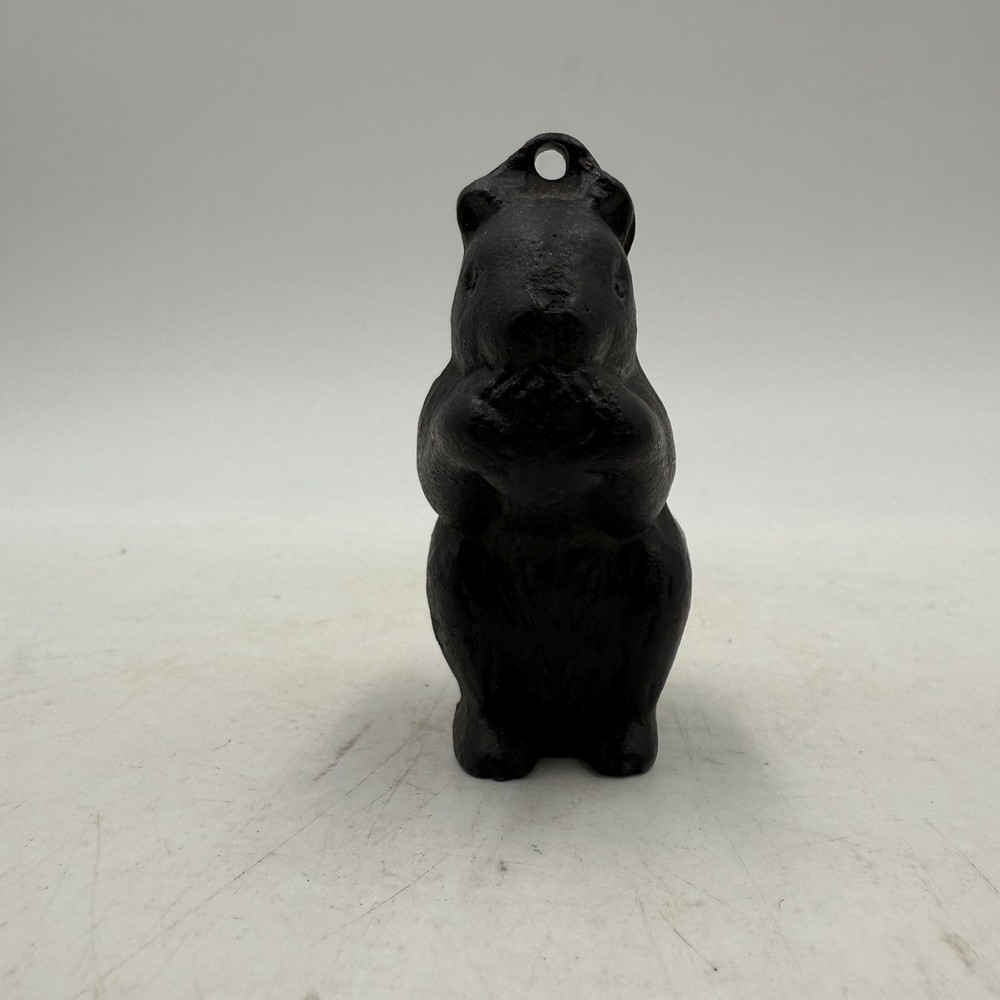 Vintage Cast Iron Squirrel Bell, 3” Tall