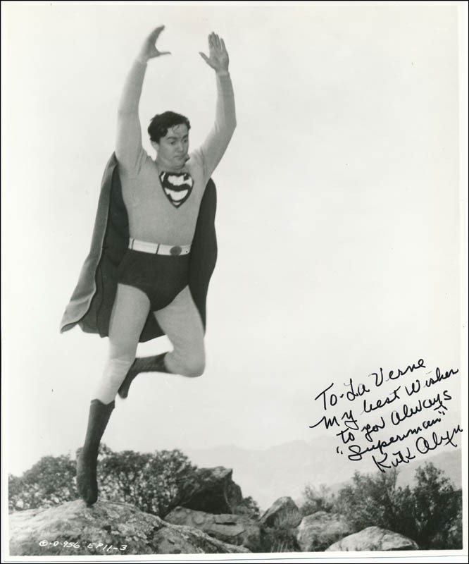 KIRK ALYN - AUTOGRAPHED INSCRIBED PHOTOGRAPH