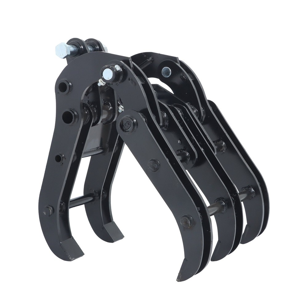 Mini Excavator Grapple Attachments Wood Stone Grabber For Moving Logs