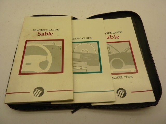 SABLE     1998 Owners Manual 77197