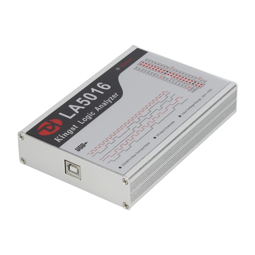 LA5016 USB Logic Analyzer 16CH 500M Sampling 5G Sample Depth PWM Output ifa