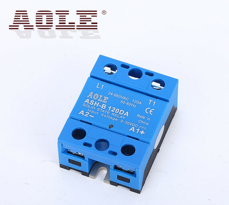 120A 660V high voltage single phase AC solid state relay ASH-B 120DA DC-AC