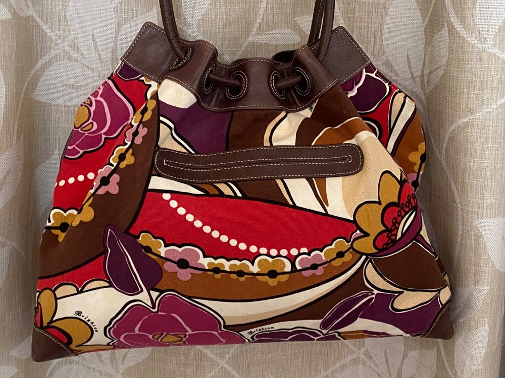 Brighton Floral Hobo Shoulder Bag