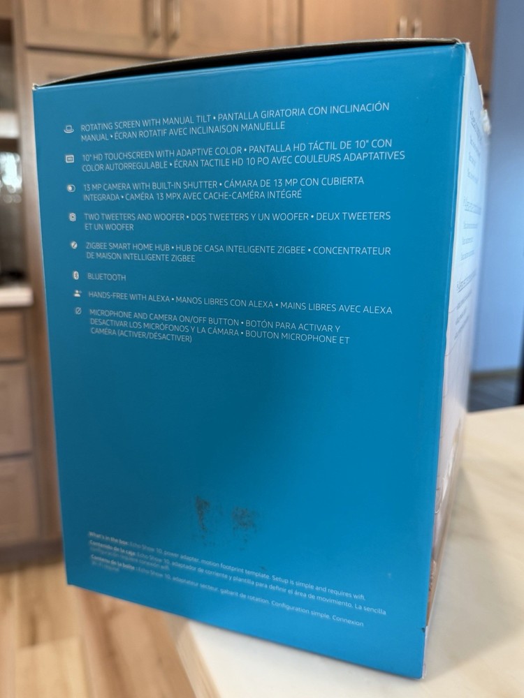 Amazon Echo Show 10 (3rd Gen.) Smart Speaker - Charcoal New Open Box