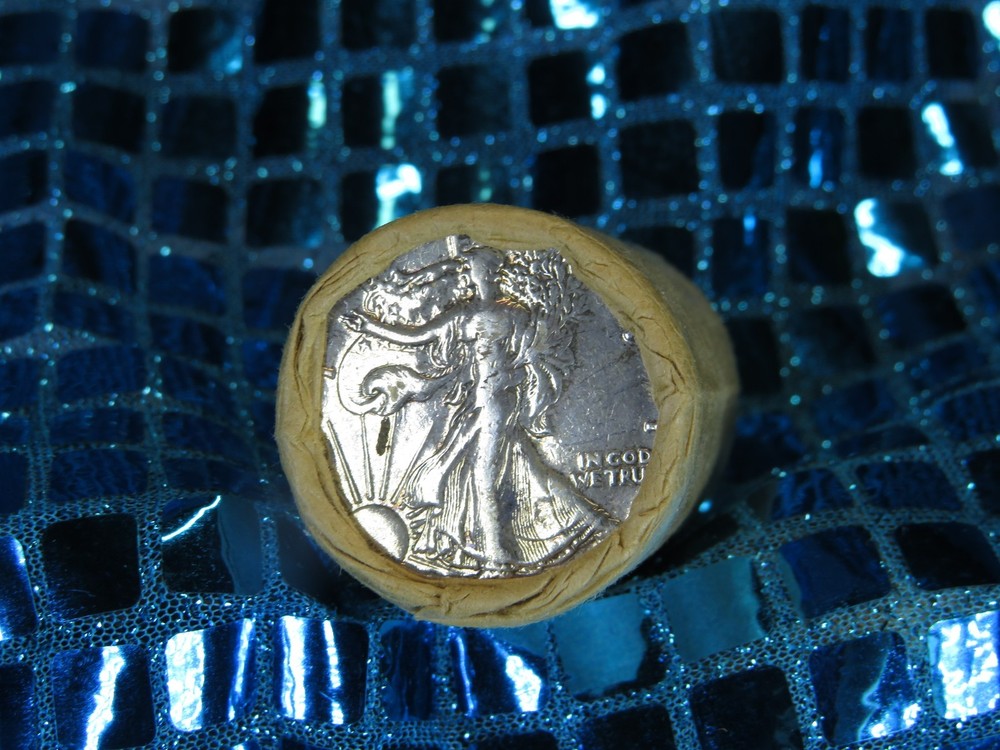 $10 ROLL HALF DOLLAR ROLL 1941 PROOF END / P END BIN HF33