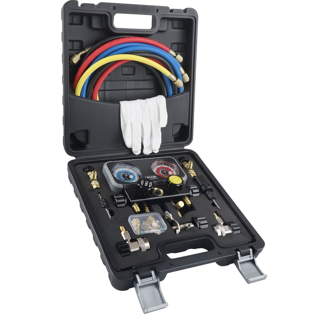 Automotive AC Refrigerant Recharge Kit
