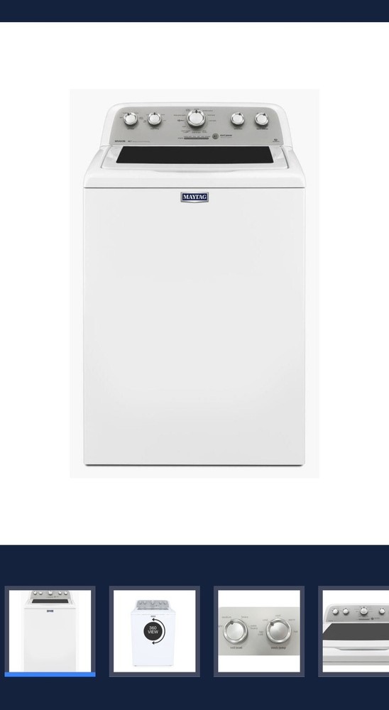 electric washer and dryer set used