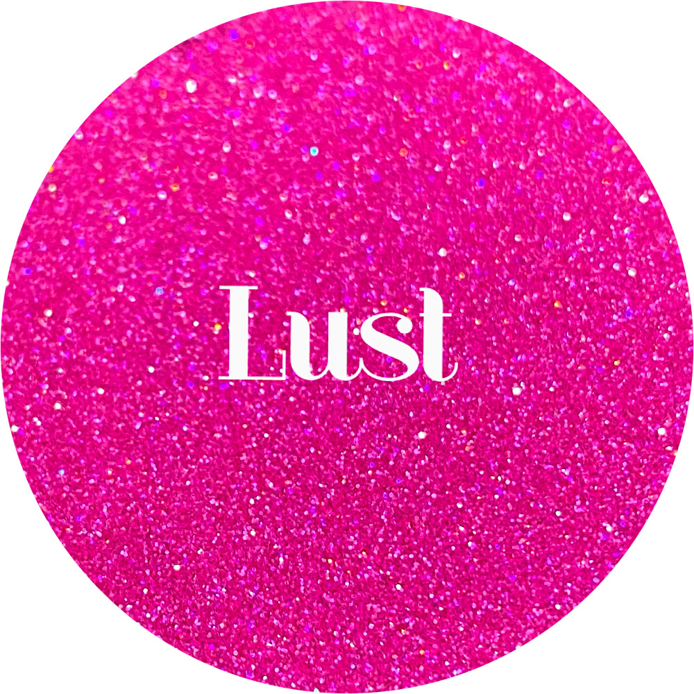 Premium Polyester Glitter - Pink Holographic