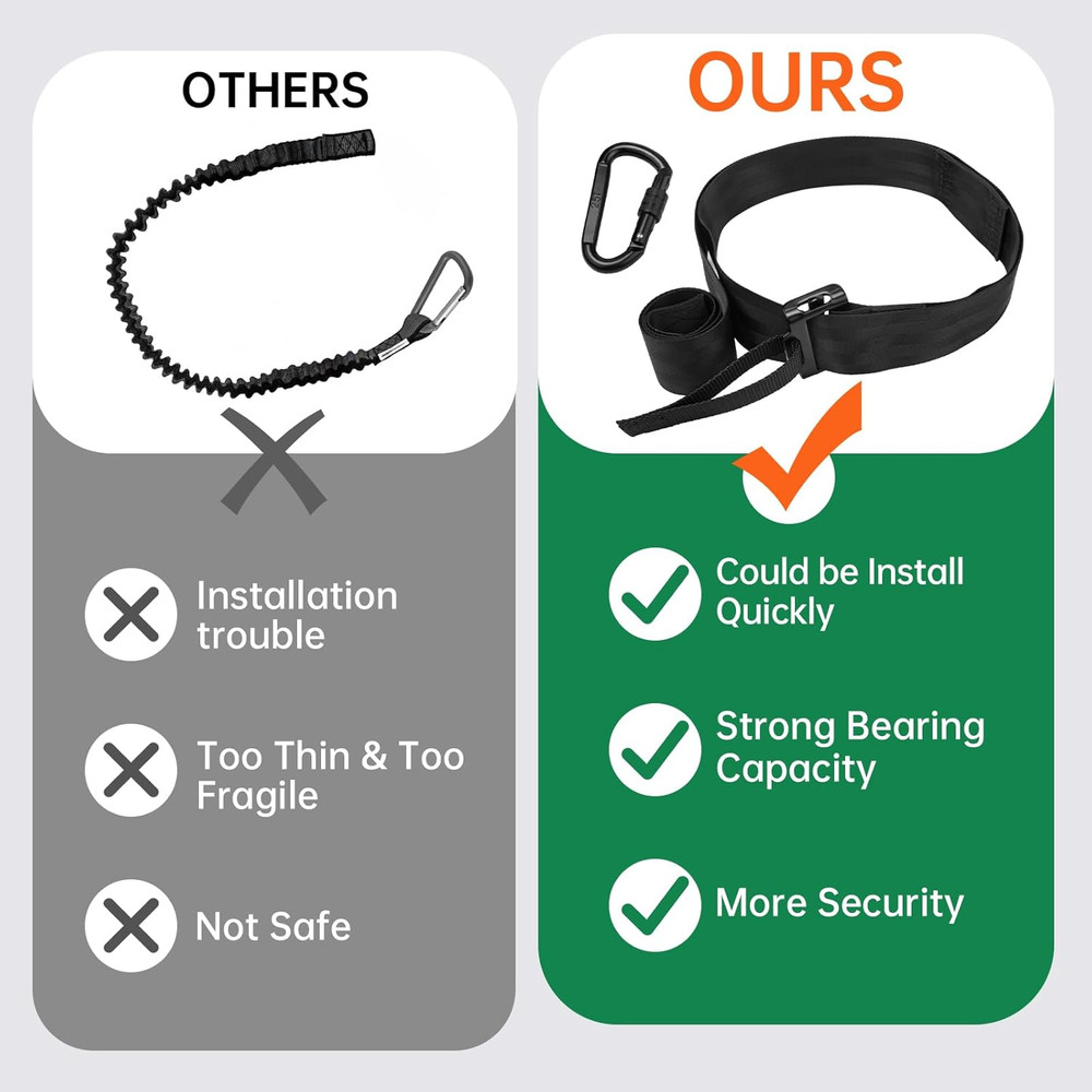 Tree Strap for Hunter Safety System Quick-Connect, Climbing Tree Stand Hunting H