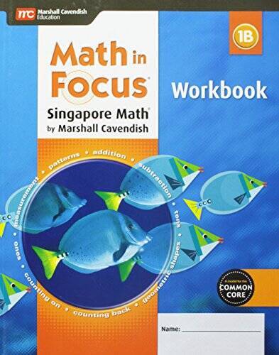 Math in Focus: Singapore Math: Student Workbook, Book B Grade 1 - GOOD