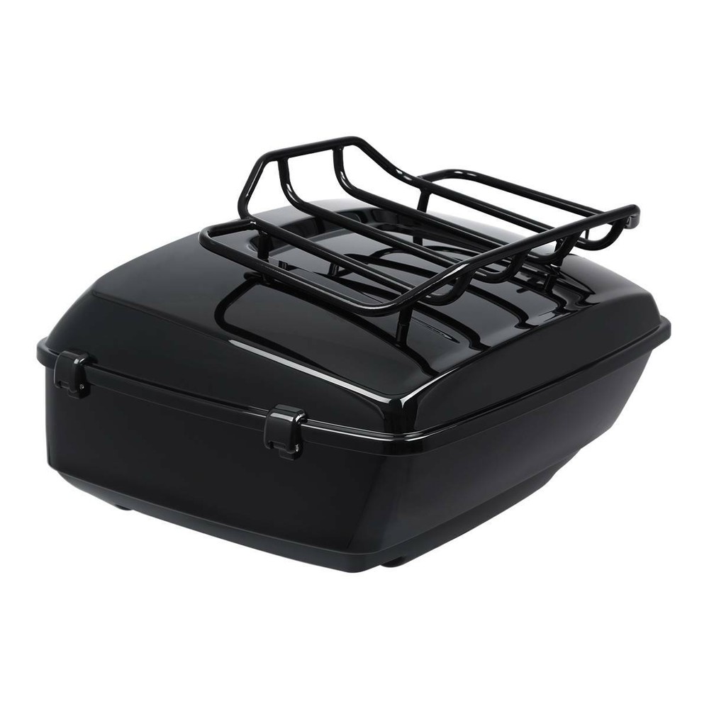King Trunk Backrest & Rack & Plate Fit For Harley Touring 14-25
