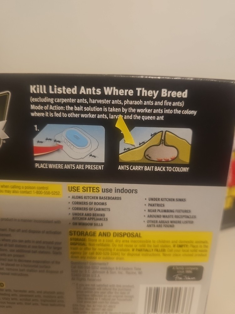 (10-boxes) Raid MAX Liquid Ant Bait 4 Count Pack. 40 Total Bait Stations