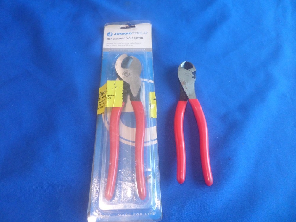 JONARD TOOLS HIGH LEVERAGE CABLE CUTTER JIC-63050 &JIC-2488