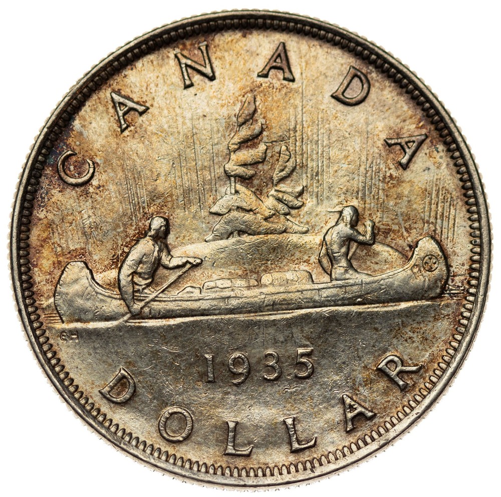 Canada - Dollar 1935 - George V, Silver
