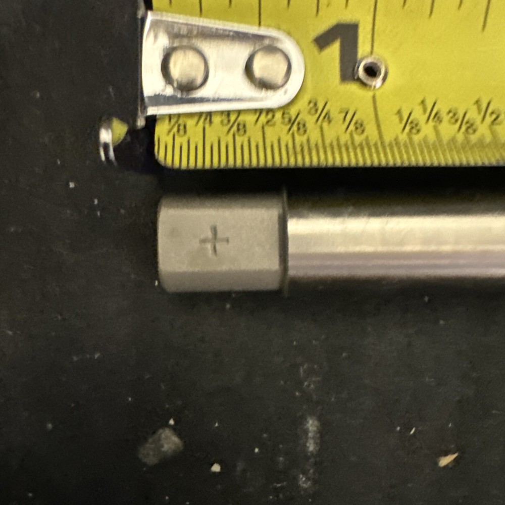 Lathe Mandrels Ground 8500-17/32; Code No. 7-500-070