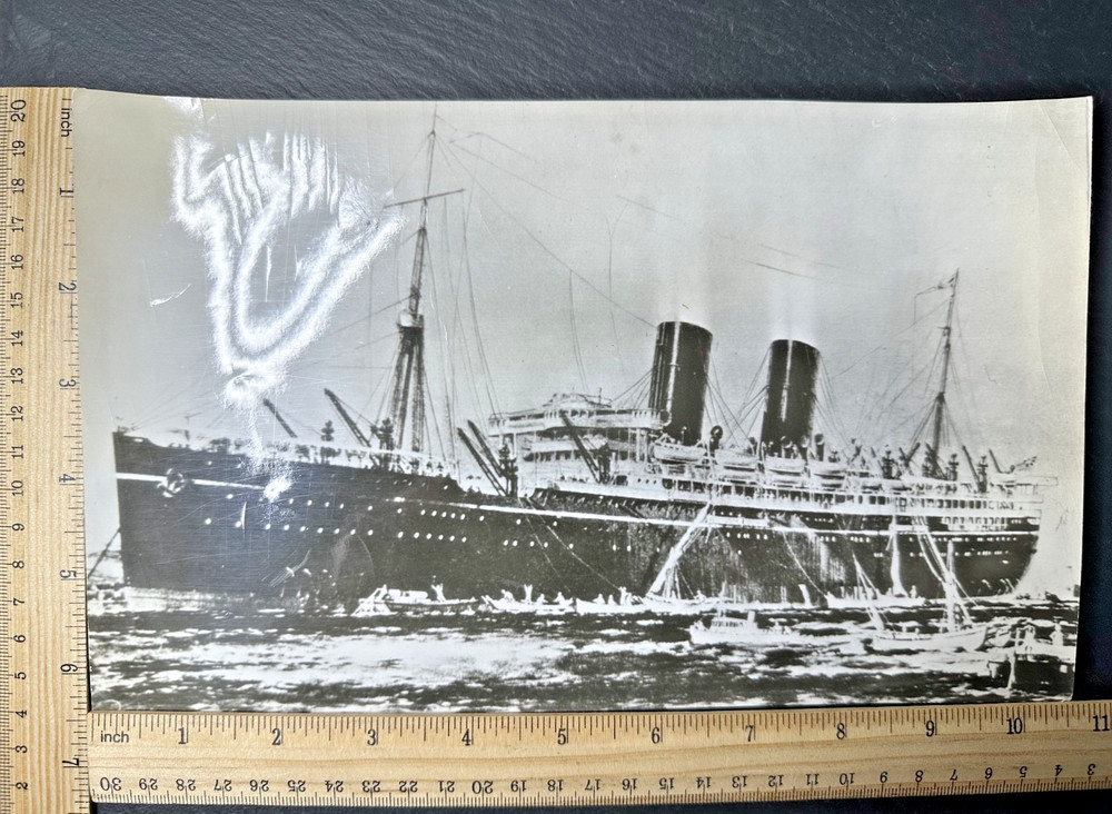 1939 IMAGE PRESS RELEASE: HMS RAWALPINDI SUNK FP486