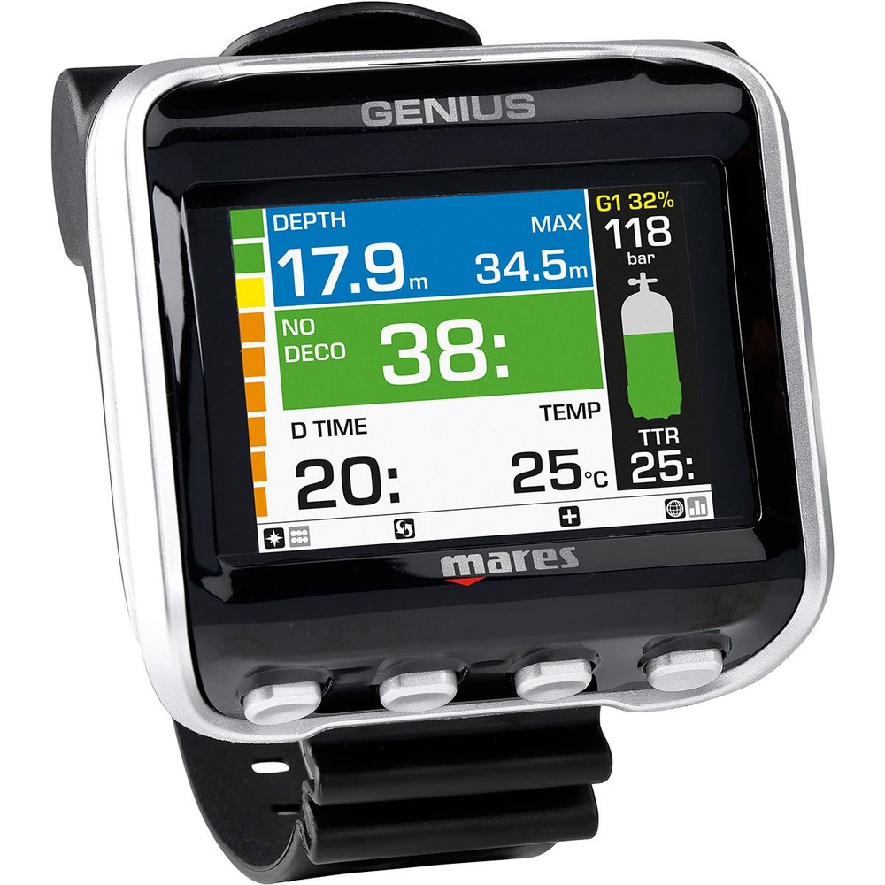 Mares Genius Wrist Computer ~ Open Box