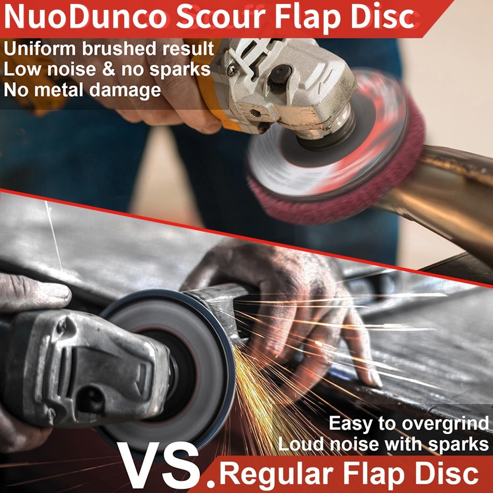 NuoDunco Mixed Pack - 180/320 Grit - 10Pcs, - - 10Pcs