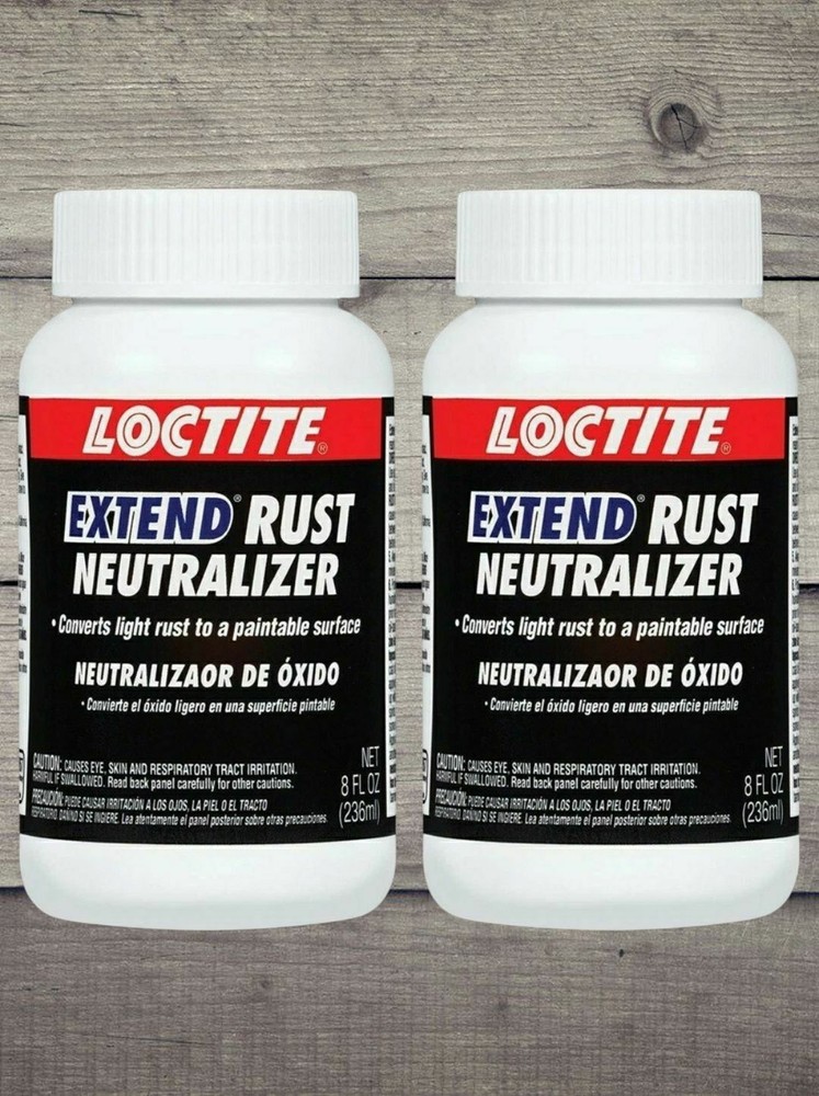 2 Loctite Extend 8 oz Rust Neutralizer Converts Light Rust to Paintable Surface