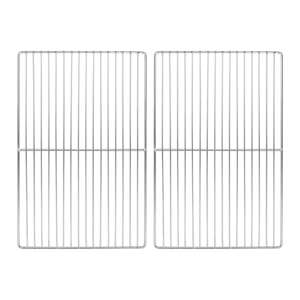 2-Pack Cooling Rack, 16" x 10" Stainless Steel Baking Rack [Silver]