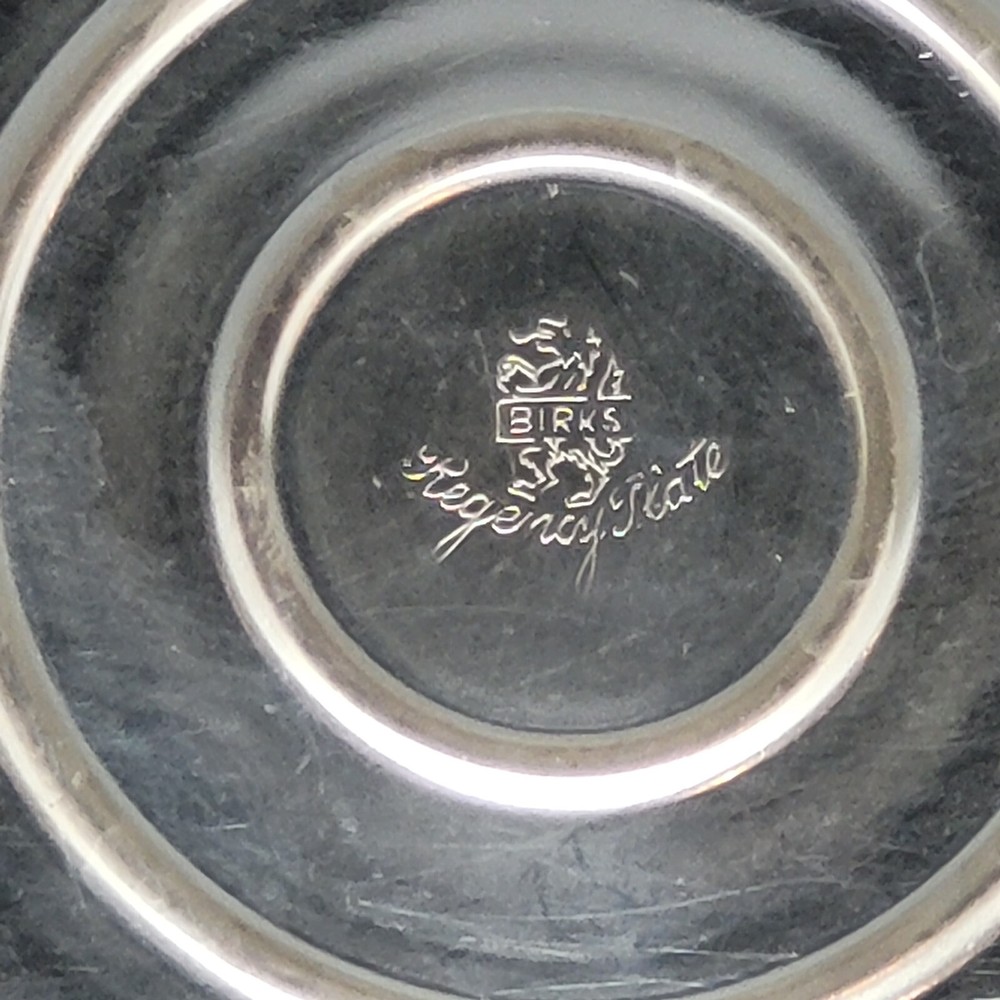 VTG Birks Regency Plate Candle Holder no 1501