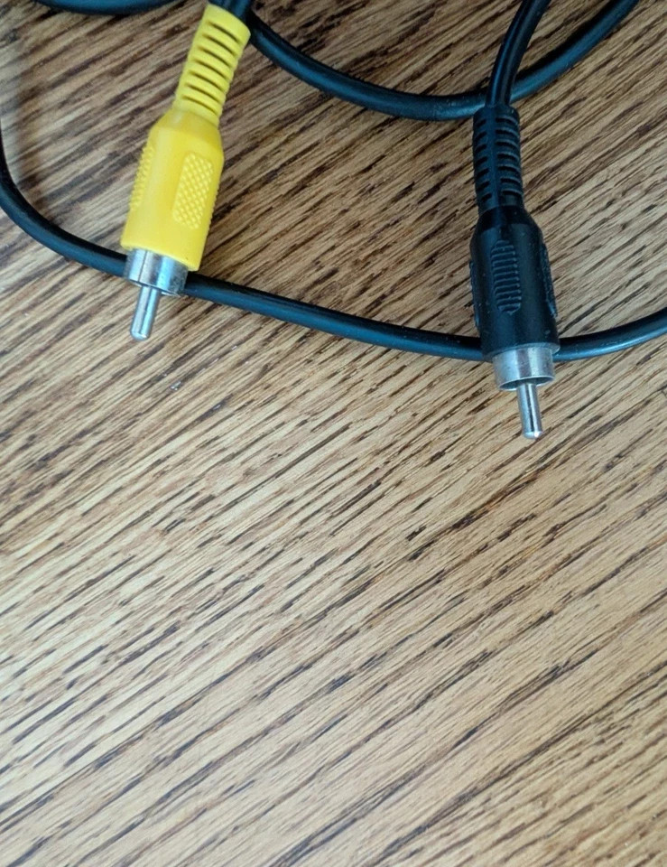 Logitech Pair THX-Certified Satellite Speakers- W/ RCA Connector Cables