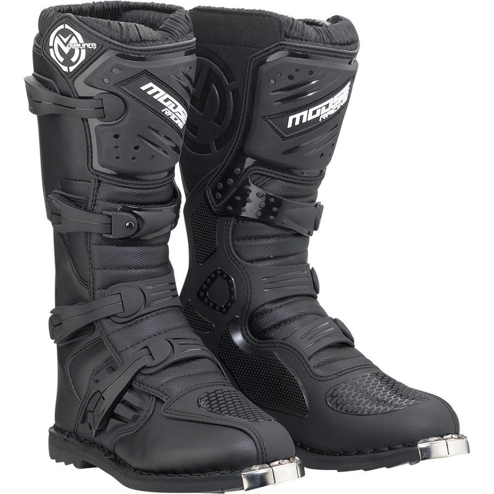 Moose Black ATV Sole Qualifier Boots - 3410-2634