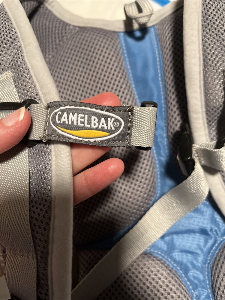 Camelbak Padded Hydration Pack, Dream Blue Backpack Pockets