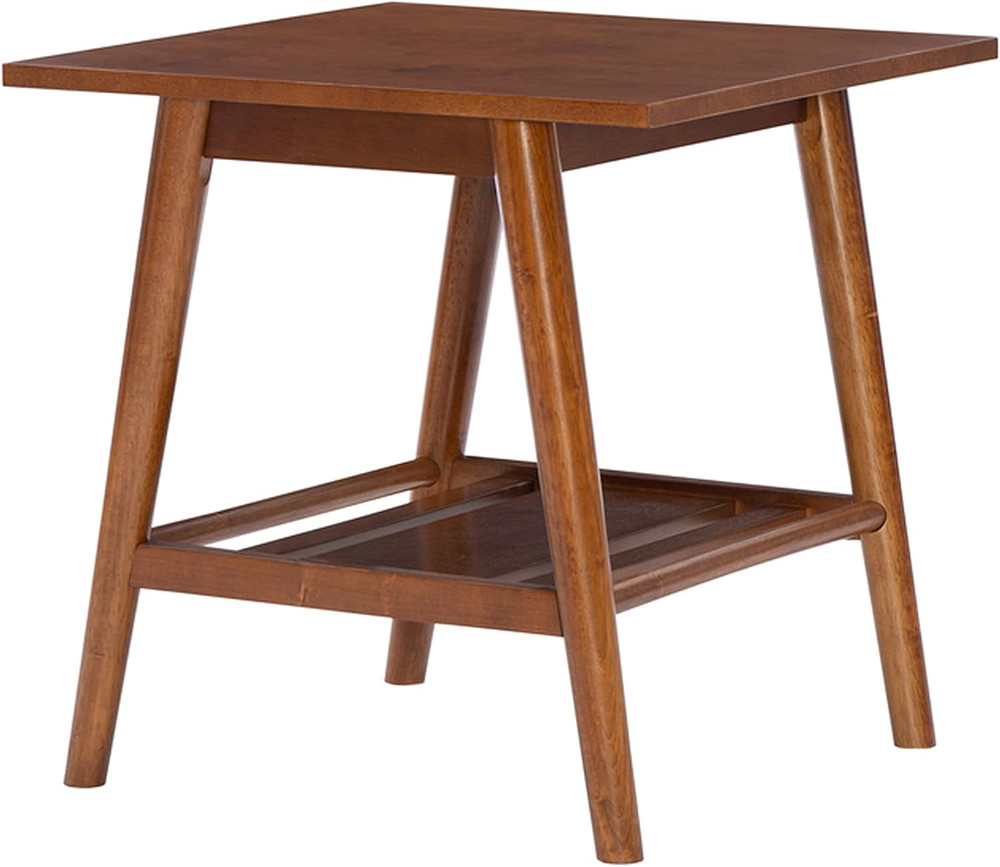 Melissa Mid-Century Walnut End Table
