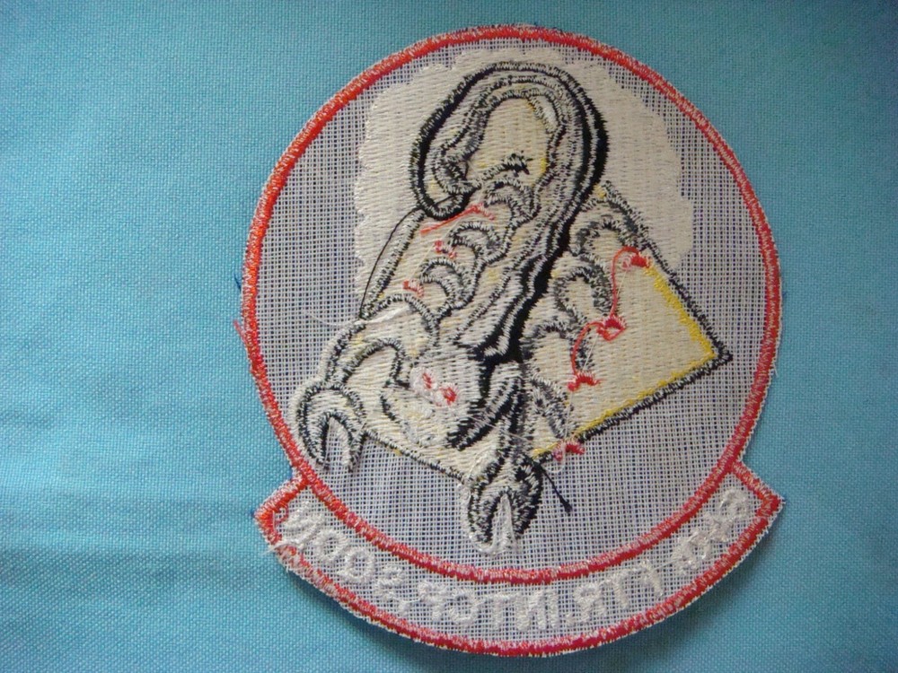 VIETNAM WAR PATCH, USAF 64th FIGHTER INTERCEPTOR SQUADRON "SCORPION "