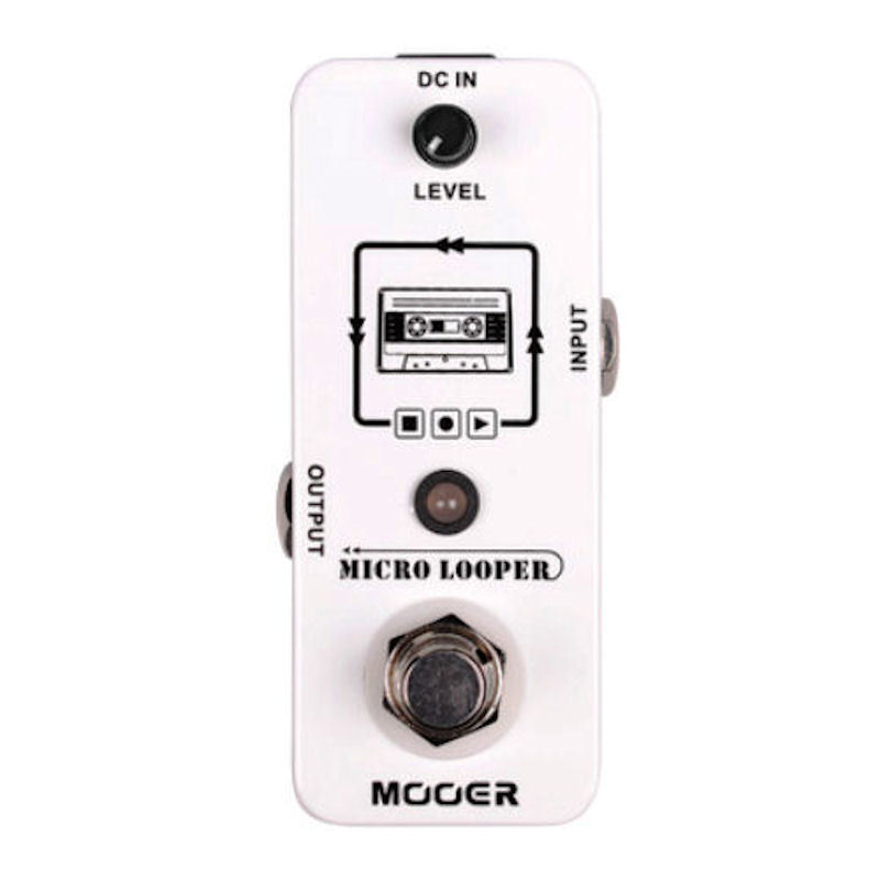 Mooer Micro Looper 30 minute Loop Recording Guitar Effects Pedal New