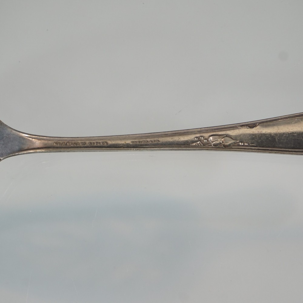 Wm A Rogers A1 Plus Pierced Pie Server Oneida 1936 Meadowbrook Silverplate