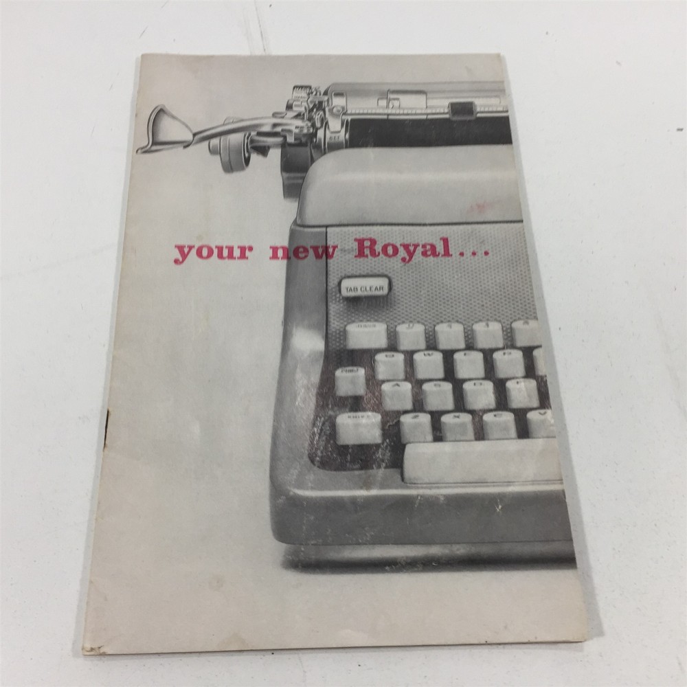 Vintage Royal Model FP Instruction Manual