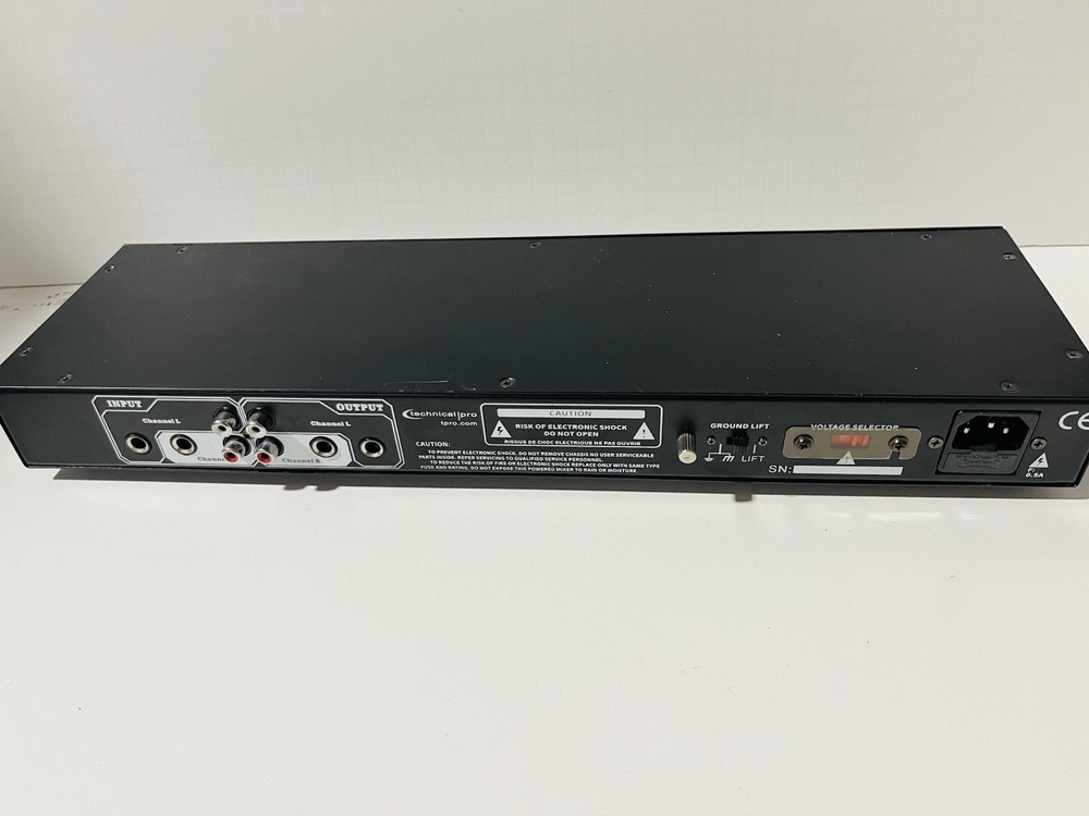 Technical Pro UREC5 Rack Mountable USB/SD Recording Deck - UNTESTED