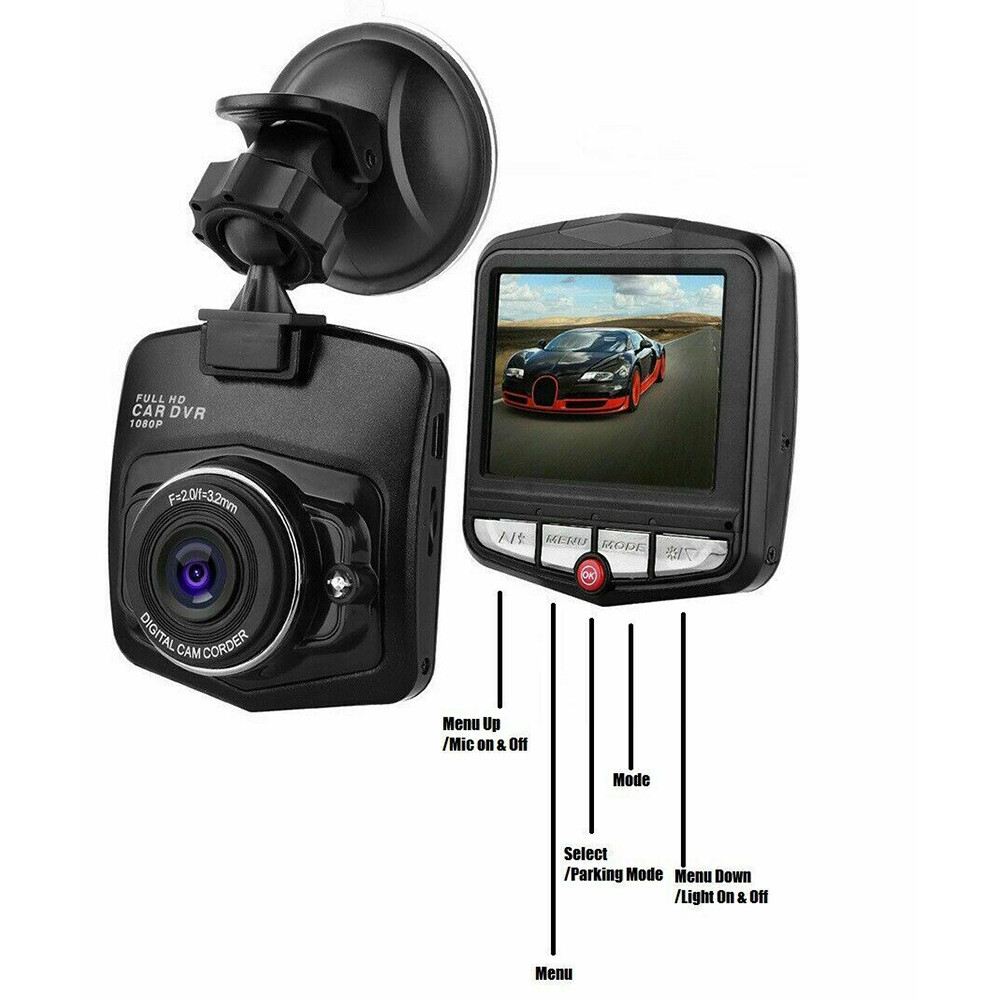 V300 Shield Dash Cam, Black – Reliable Vehicle Recording