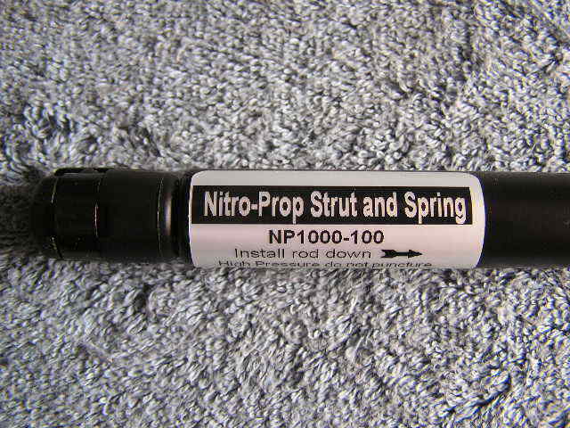 2ea RV 10” REP Master Lift ML-30-100 / Nitro Prop Gas Spring Strut Support Rod