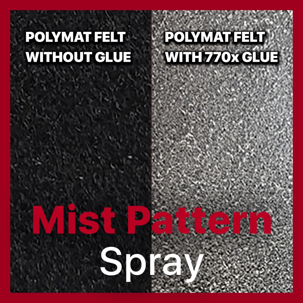 Polymat 770X FAST TACK FABRIC LINER SPEAKER BOX CARPET MULTIPURPOSE SPRAY GLUE