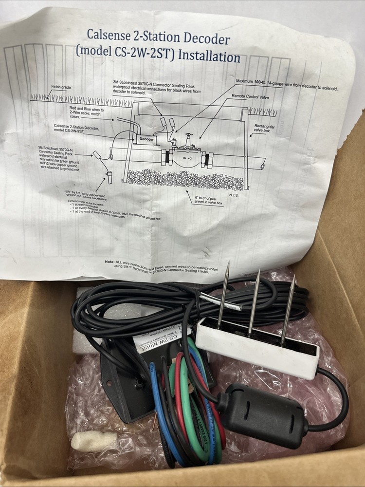 Calsense CS3000 Soil Moisture Sensor Decoder (CS-2W-MOIST)