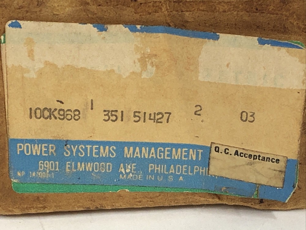 General Electric NP-202490 Type SBM Switch 1OCK968