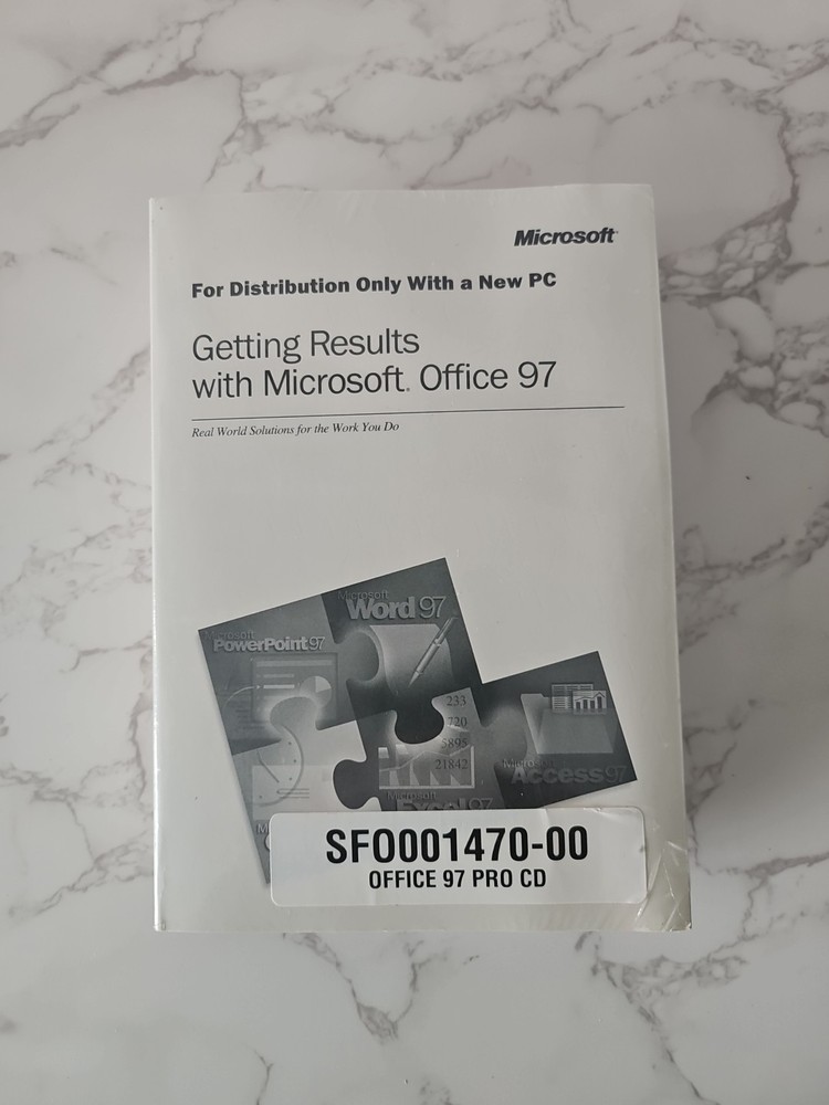 Microsoft Office 97 Professional Edition Sealed