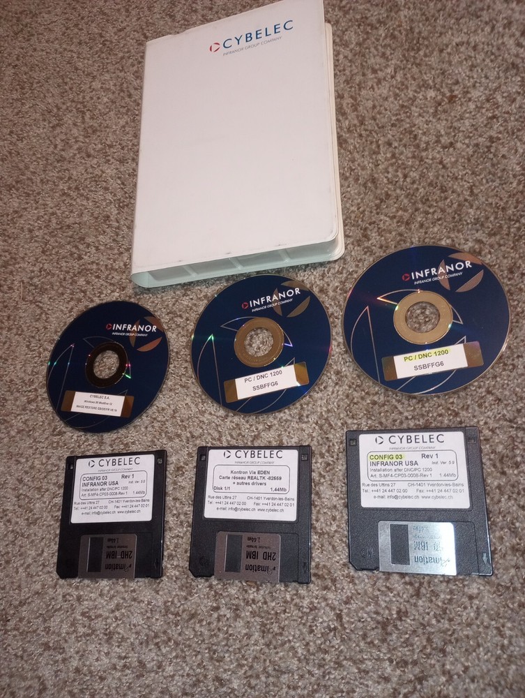 GENUINE CYBELEC INFRANOR 3D CH22388 SOFTWARE