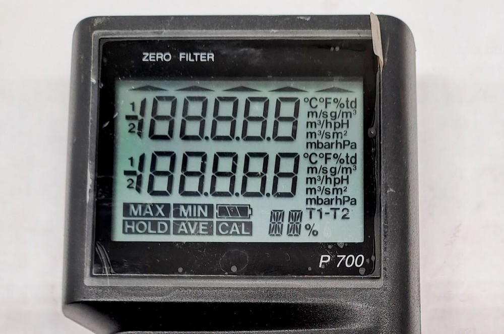 P700 DOSTMANN DIGITAL THERMOMETER INSTRUMENT / WITHOUT PROBES
