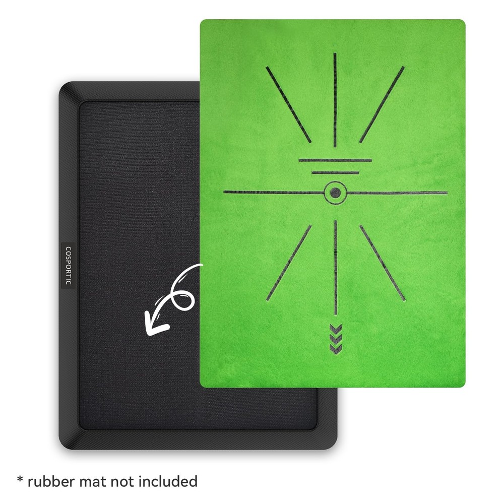Golf Hitting Mat | Golf Training Mat for Swing Path Feedback/Detection Battin...
