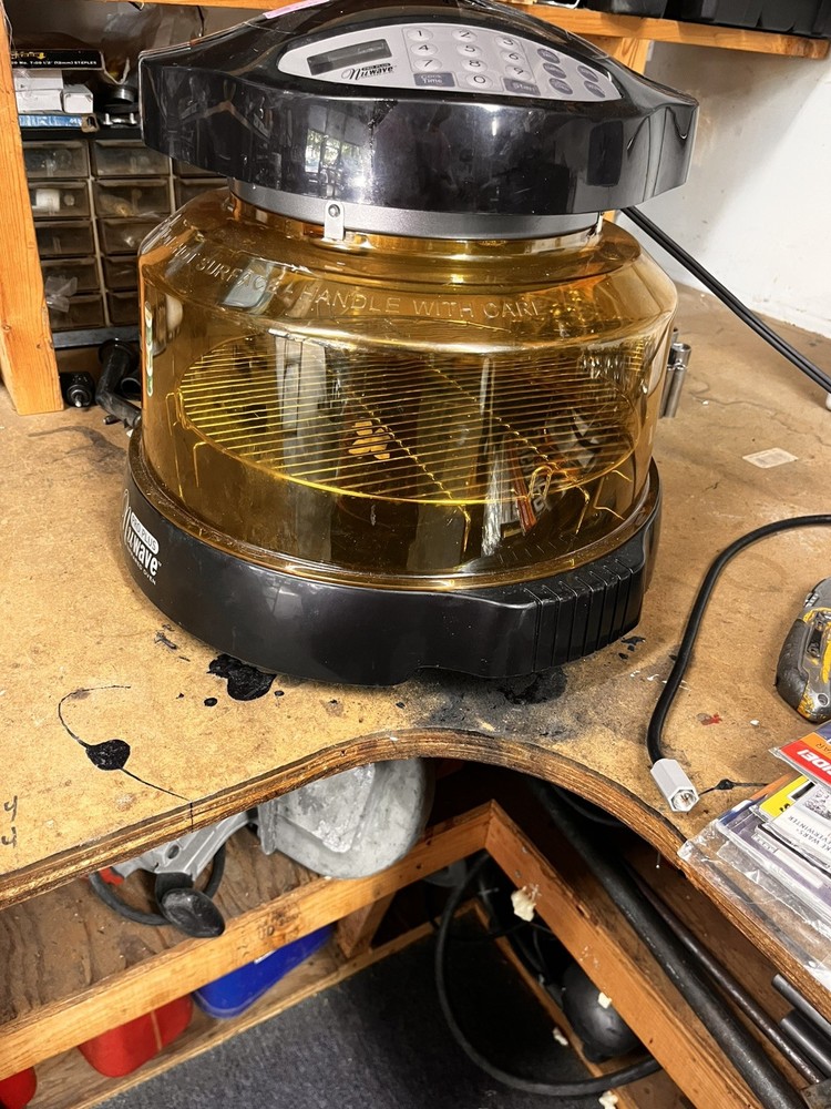 NuWave Pro Plus 20602 Infrared Oven Black Tested Working