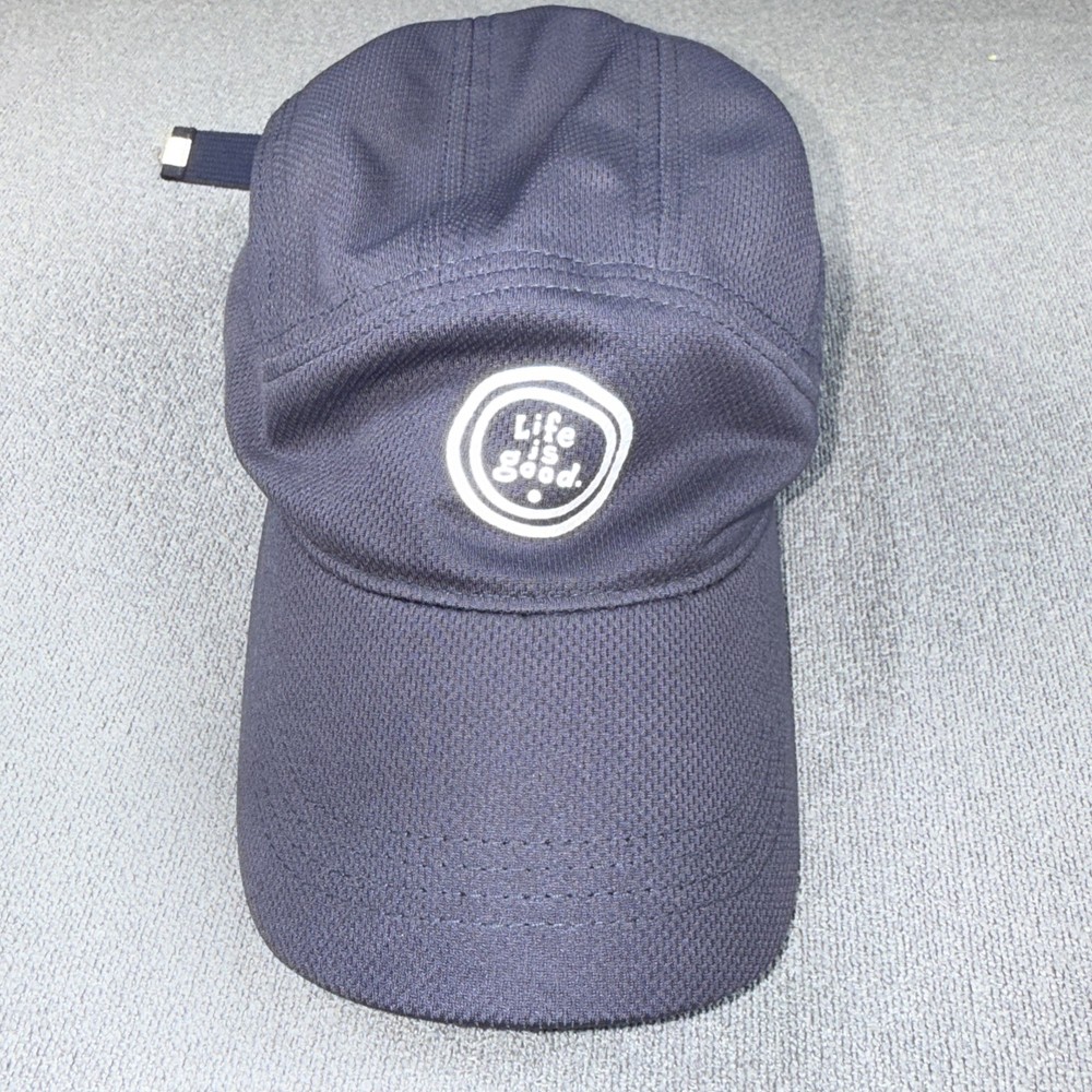 Life is Good Darkest Blue One Size Hat