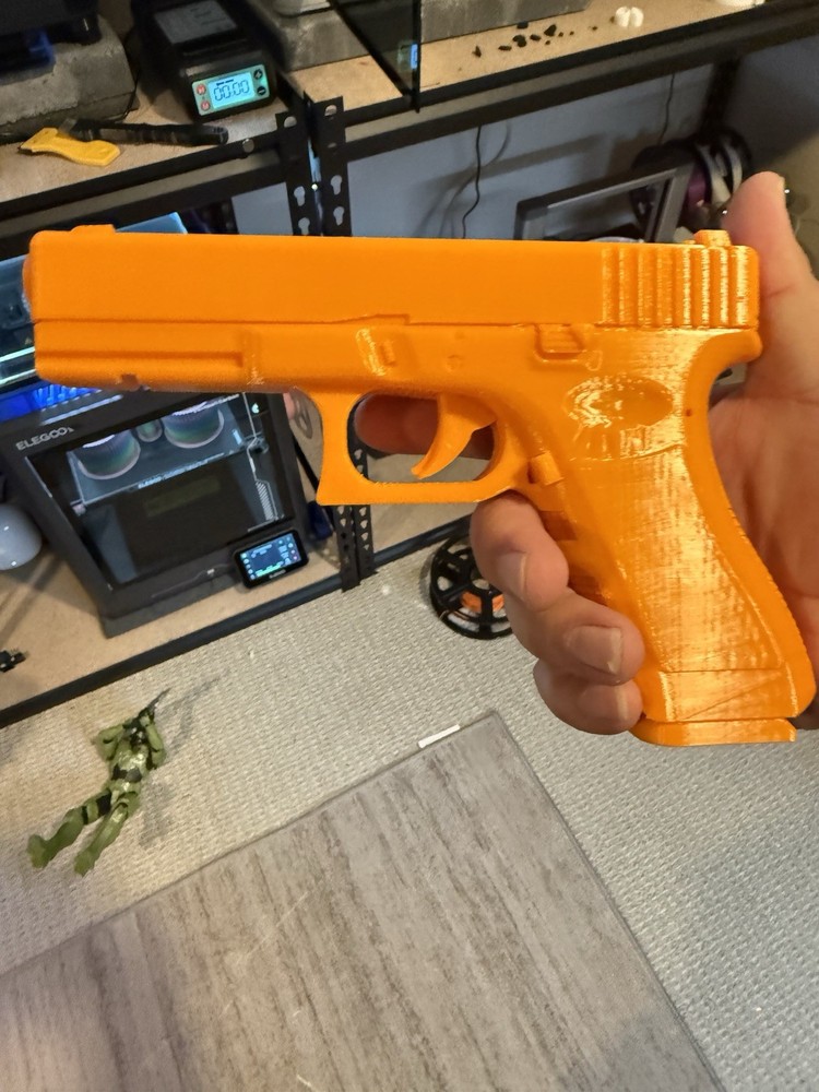 Police Academy & Training Simulation Gun ~ SAFE~ 1:1 Size
